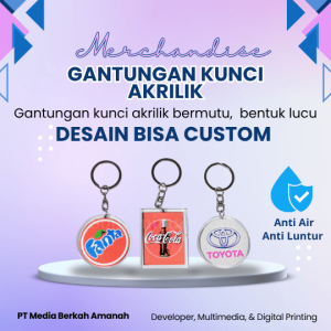 Gantungan Kunci Akrilik